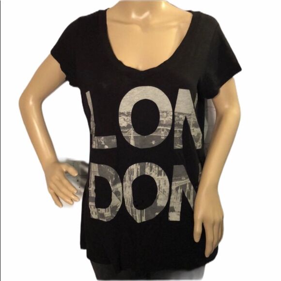 London Screen Printed Graphic Tee Shirt L - Picture 1 of 10
